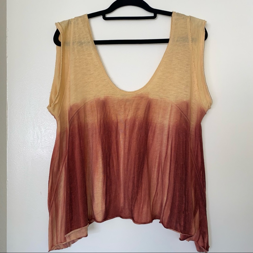 Free people tie dye tank